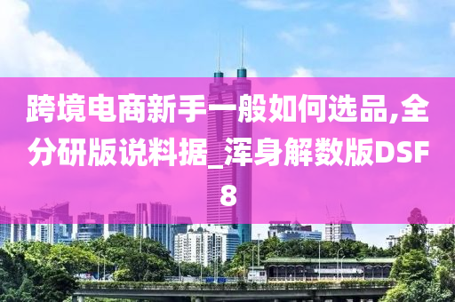 跨境电商新手一般如何选品,全分研版说料据_浑身解数版DSF8