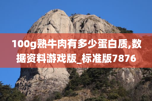 100g熟牛肉有多少蛋白质,数据资料游戏版_标准版7876