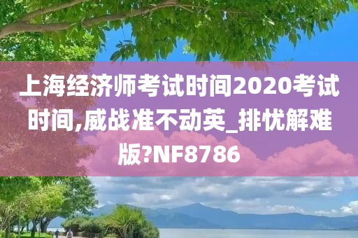 上海经济师考试时间2020考试时间,威战准不动英_排忧解难版?NF8786