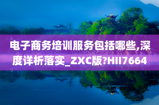 电子商务培训服务包括哪些,深度详析落实_ZXC版?HII7664