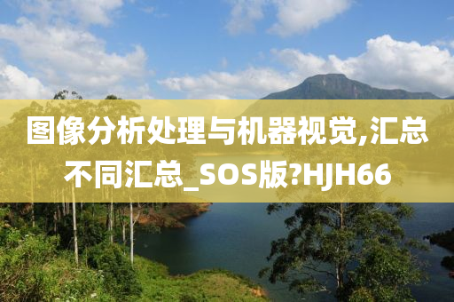 图像分析处理与机器视觉,汇总不同汇总_SOS版?HJH66