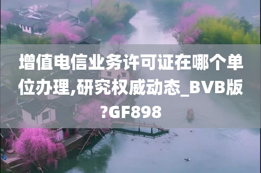 增值电信业务许可证在哪个单位办理,研究权威动态_BVB版?GF898