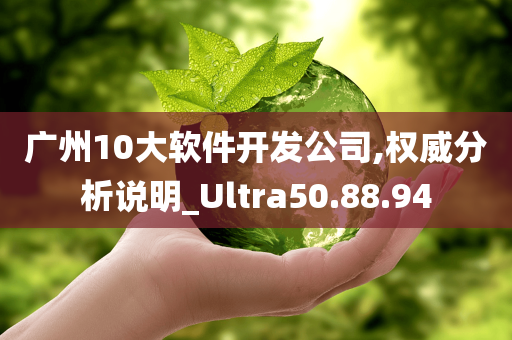 广州10大软件开发公司,权威分析说明_Ultra50.88.94