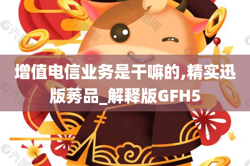 增值电信业务是干嘛的,精实迅版莠品_解释版GFH5