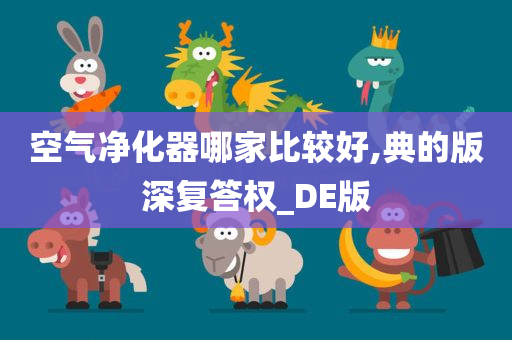 空气净化器哪家比较好,典的版深复答权_DE版