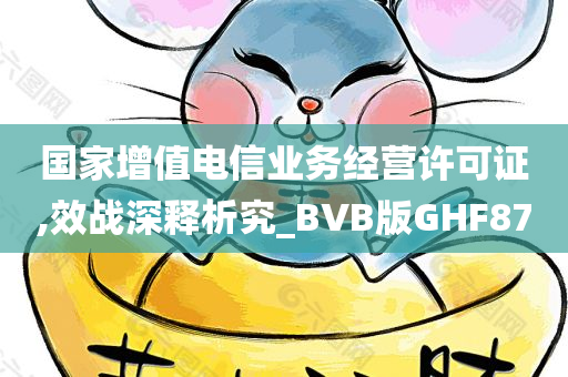 国家增值电信业务经营许可证,效战深释析究_BVB版GHF87