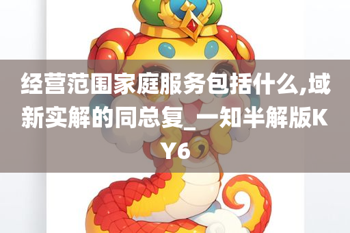 经营范围家庭服务包括什么,域新实解的同总复_一知半解版KY6