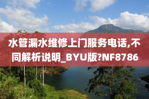 水管漏水维修上门服务电话,不同解析说明_BYU版?NF8786