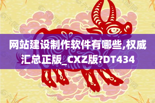 网站建设制作软件有哪些,权威汇总正版_CXZ版?DT434