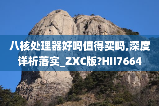 八核处理器好吗值得买吗,深度详析落实_ZXC版?HII7664