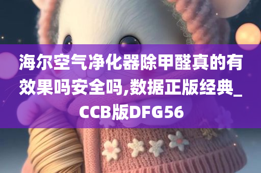 海尔空气净化器除甲醛真的有效果吗安全吗,数据正版经典_CCB版DFG56