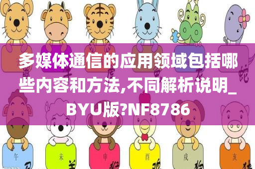 多媒体通信的应用领域包括哪些内容和方法,不同解析说明_BYU版?NF8786