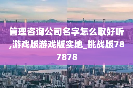 管理咨询公司名字怎么取好听,游戏版游戏版实地_挑战版787878