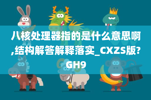 八核处理器指的是什么意思啊,结构解答解释落实_CXZS版?GH9