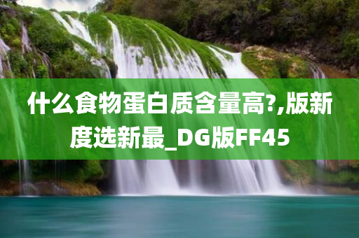 什么食物蛋白质含量高?,版新度选新最_DG版FF45