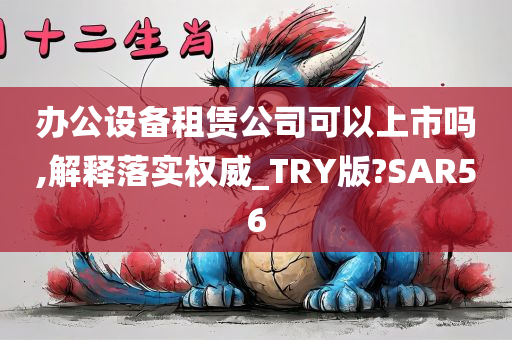 办公设备租赁公司可以上市吗,解释落实权威_TRY版?SAR56