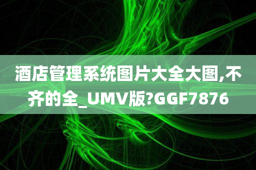 酒店管理系统图片大全大图,不齐的全_UMV版?GGF7876