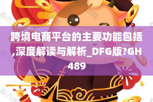 跨境电商平台的主要功能包括,深度解读与解析_DFG版?GH489