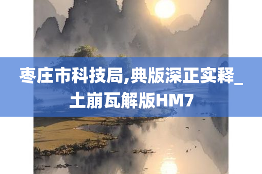 枣庄市科技局,典版深正实释_土崩瓦解版HM7