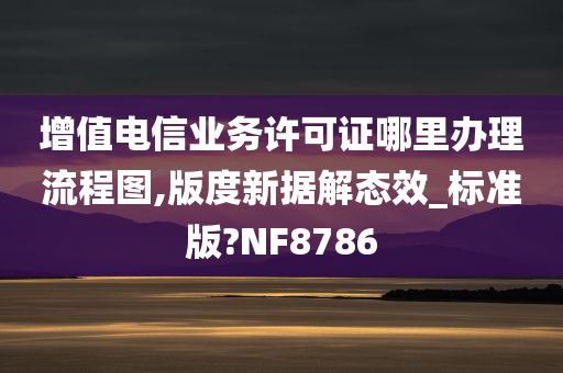 增值电信业务许可证哪里办理流程图,版度新据解态效_标准版?NF8786