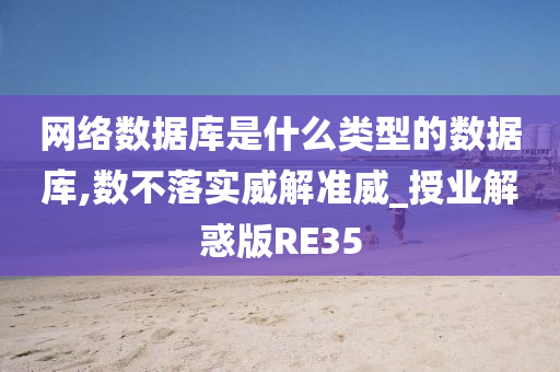 网络数据库是什么类型的数据库,数不落实威解准威_授业解惑版RE35