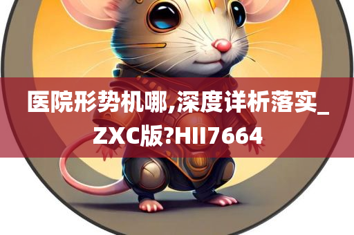 医院形势机哪,深度详析落实_ZXC版?HII7664