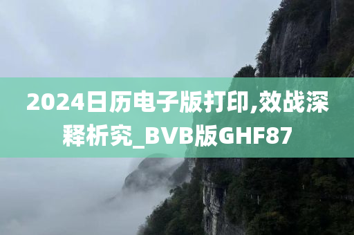 2024日历电子版打印,效战深释析究_BVB版GHF87