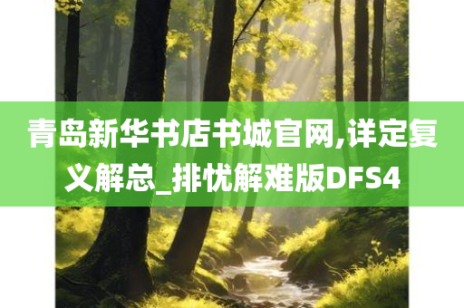 青岛新华书店书城官网,详定复义解总_排忧解难版DFS4