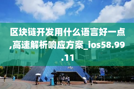 区块链开发用什么语言好一点,高速解析响应方案_ios58.99.11