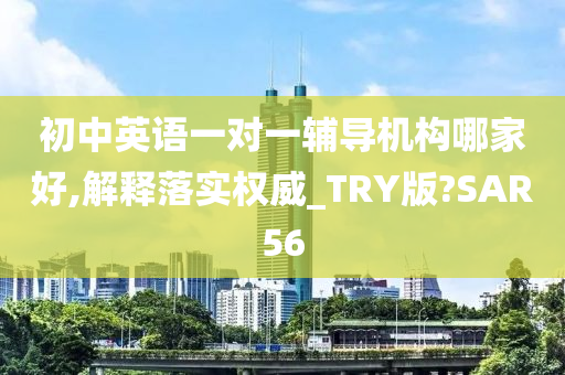 初中英语一对一辅导机构哪家好,解释落实权威_TRY版?SAR56