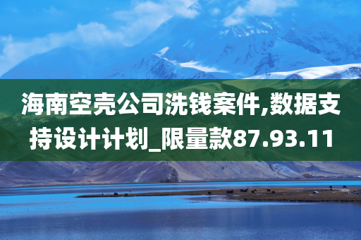 海南空壳公司洗钱案件,数据支持设计计划_限量款87.93.11