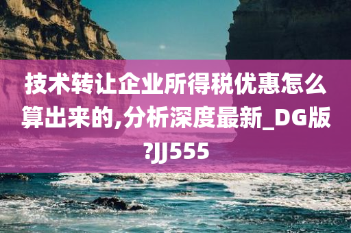 技术转让企业所得税优惠怎么算出来的,分析深度最新_DG版?JJ555