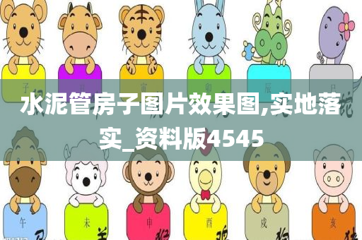 水泥管房子图片效果图,实地落实_资料版4545