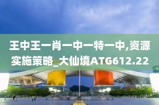 王中王一肖一中一特一中,资源实施策略_大仙境ATG612.22