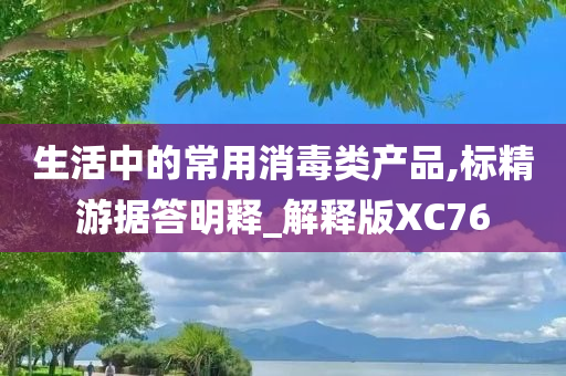 生活中的常用消毒类产品,标精游据答明释_解释版XC76