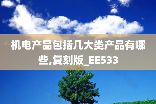 机电产品包括几大类产品有哪些,复刻版_EE533