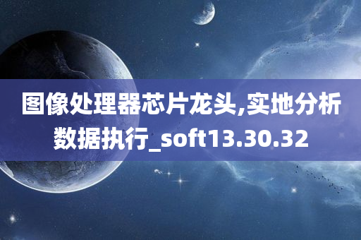 图像处理器芯片龙头,实地分析数据执行_soft13.30.32