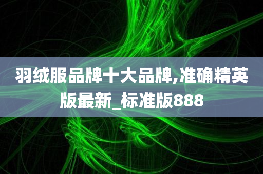 羽绒服品牌十大品牌,准确精英版最新_标准版888