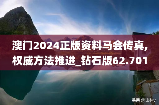 澳门2024正版资料马会传真,权威方法推进_钻石版62.701