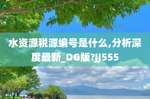 水资源税源编号是什么,分析深度最新_DG版?JJ555