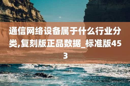 通信网络设备属于什么行业分类,复刻版正品数据_标准版453