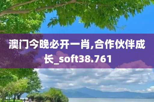 澳门今晚必开一肖,合作伙伴成长_soft38.761