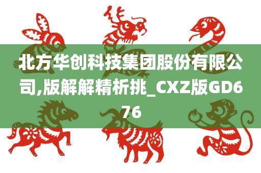 北方华创科技集团股份有限公司,版解解精析挑_CXZ版GD676