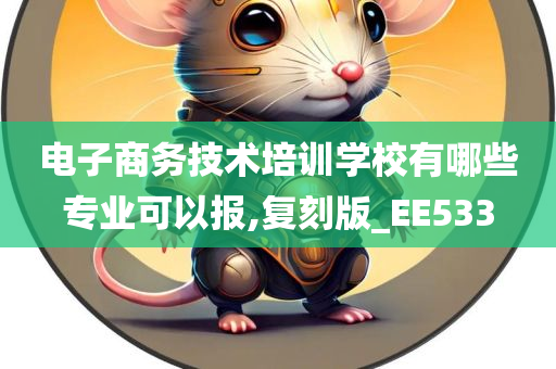 电子商务技术培训学校有哪些专业可以报,复刻版_EE533