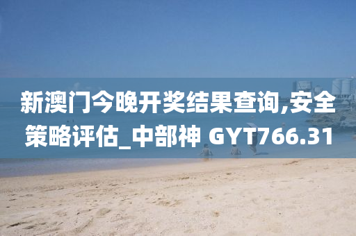 新澳门今晚开奖结果查询,安全策略评估_中部神 GYT766.31