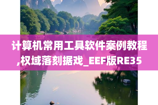 计算机常用工具软件案例教程,权域落刻据戏_EEF版RE35