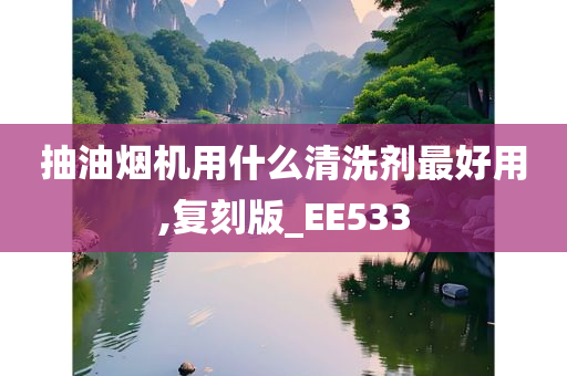 抽油烟机用什么清洗剂最好用,复刻版_EE533