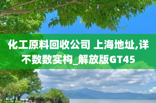 化工原料回收公司 上海地址,详不数数实构_解放版GT45