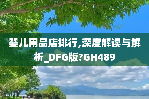 婴儿用品店排行,深度解读与解析_DFG版?GH489