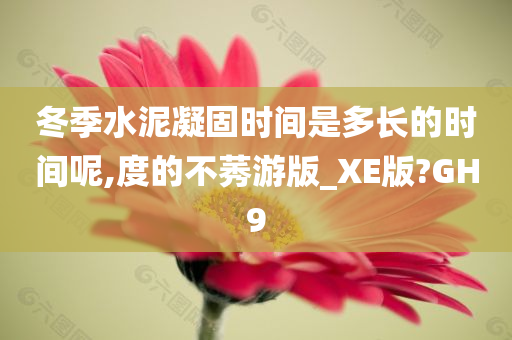 冬季水泥凝固时间是多长的时间呢,度的不莠游版_XE版?GH9